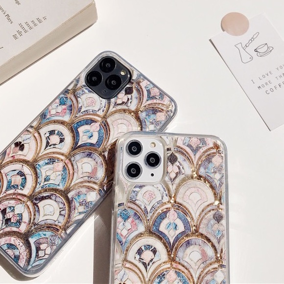 🆕 Sparkling Flow Glitter Mermaid iPhone Case - Picture 3 of 7